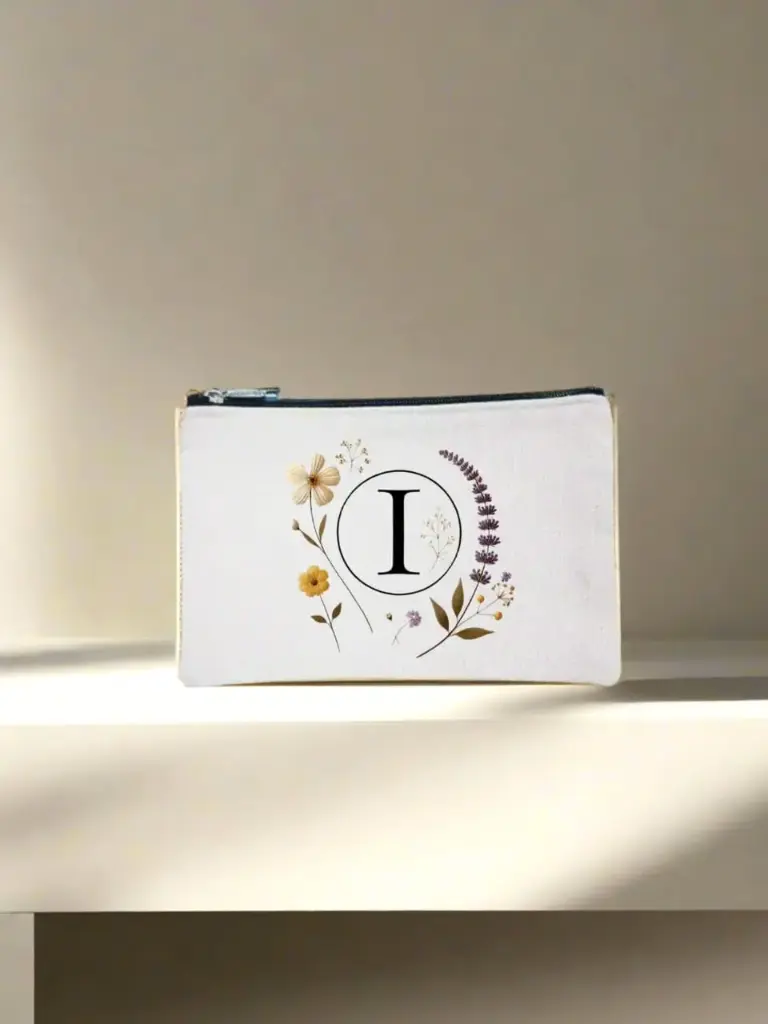 I Designed Canvas Pencil Pouch Bag