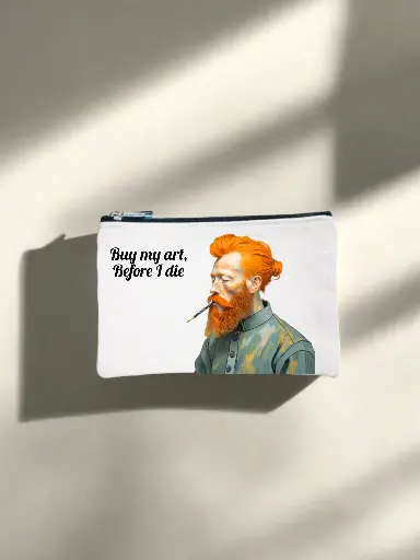  Vincent Van Gogh Canvas Pencil Pouch Bag